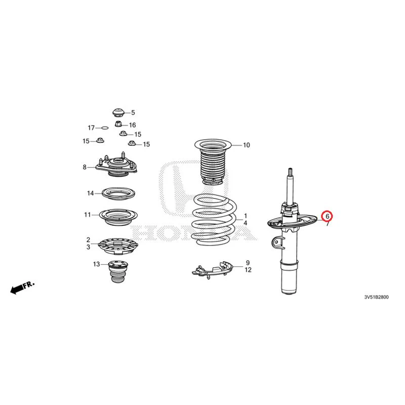 [NEW] JDM HONDA ZR-V e:HEV RZ4 2025 Front Damper GENUINE OEM - Image 7