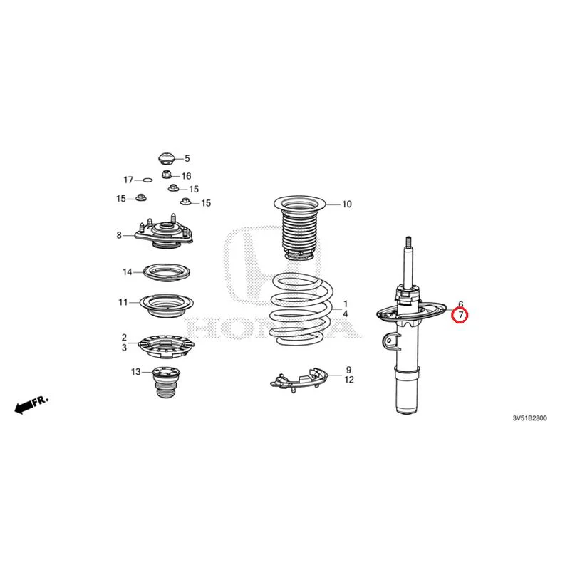 [NEW] JDM HONDA ZR-V e:HEV RZ4 2025 Front Damper GENUINE OEM - Image 8