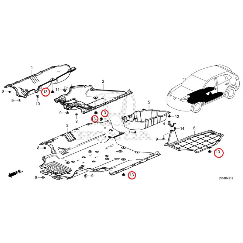 [NEW] JDM HONDA ZR-V e:HEV RZ4 2025 Undercover GENUINE OEM - Image 10