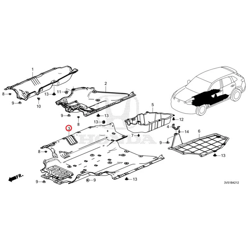 [NEW] JDM HONDA ZR-V e:HEV RZ4 2025 Undercover GENUINE OEM - Image 2