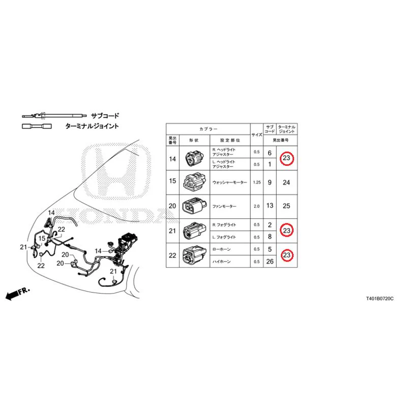 [NEW] JDM HONDA CIVIC FL1 2025 Electrical Connector (Front) GENUINE OEM - Image 11