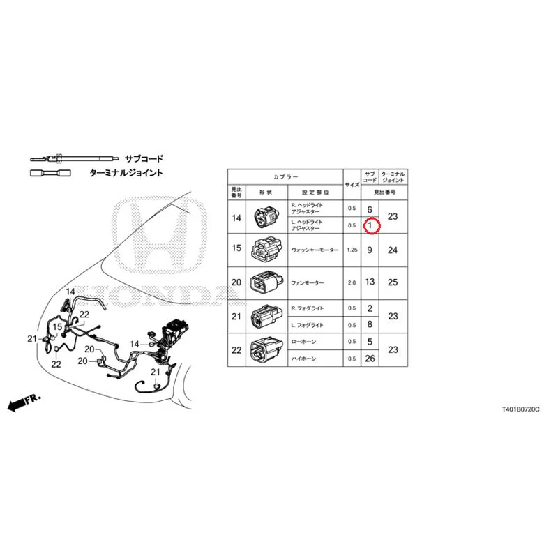 [NEW] JDM HONDA CIVIC FL1 2025 Electrical Connector (Front) GENUINE OEM - Image 2