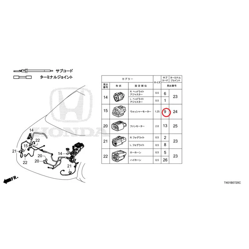 [NEW] JDM HONDA CIVIC FL1 2025 Electrical Connector (Front) GENUINE OEM - Image 5