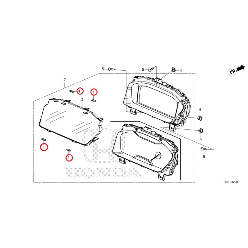 [NEW] JDM HONDA CIVIC FL1 2025 Meter GENUINE OEM - Image 2