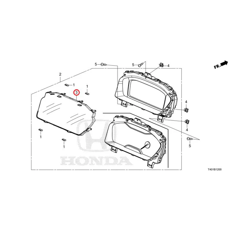 [NEW] JDM HONDA CIVIC FL1 2025 Meter GENUINE OEM - Image 4