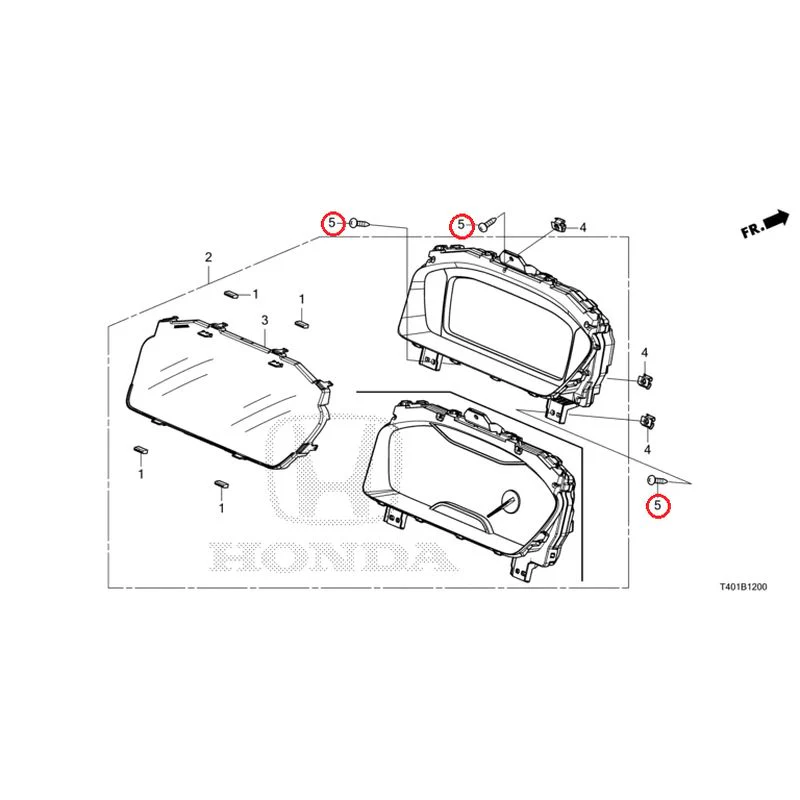 [NEW] JDM HONDA CIVIC FL1 2025 Meter GENUINE OEM - Image 6