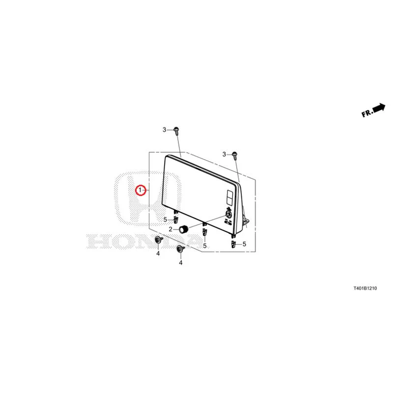 [NEW] JDM HONDA CIVIC FL1 2025 Center Display GENUINE OEM - Image 2