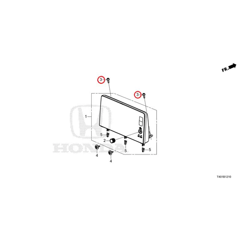 [NEW] JDM HONDA CIVIC FL1 2025 Center Display GENUINE OEM - Image 4