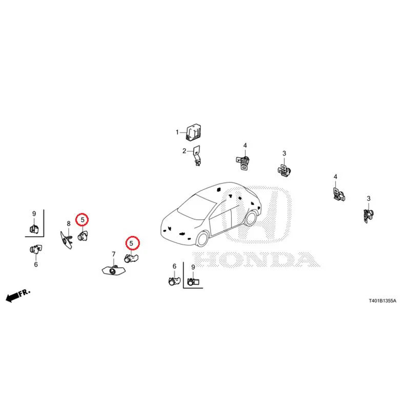 [NEW] JDM HONDA CIVIC FL1 2025 Parking Sensor GENUINE OEM - Image 14