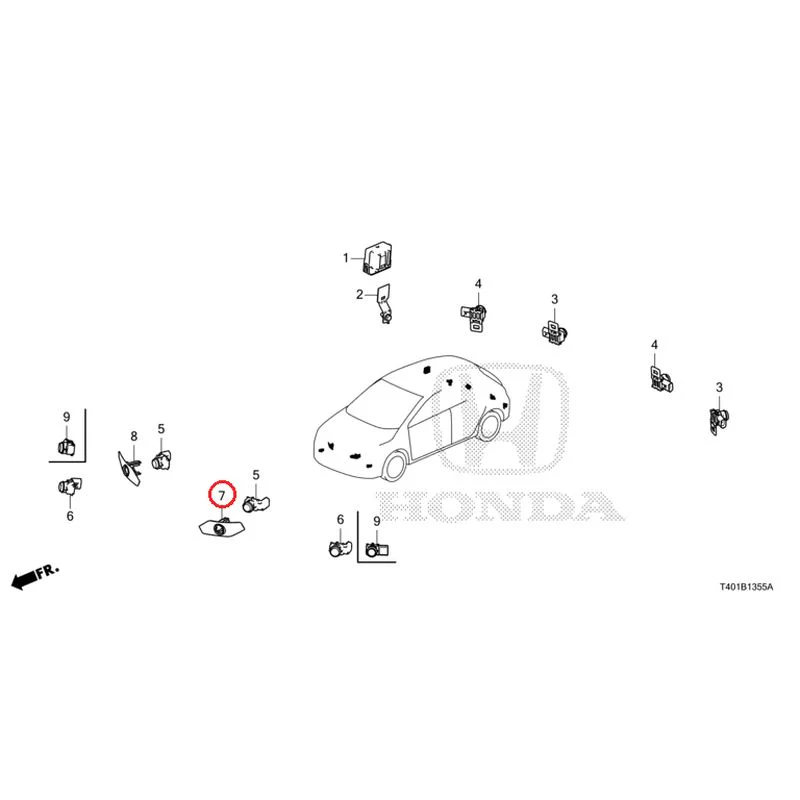 [NEW] JDM HONDA CIVIC FL1 2025 Parking Sensor GENUINE OEM - Image 20