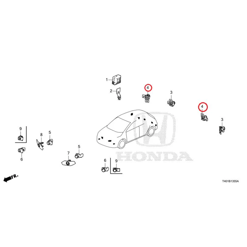 [NEW] JDM HONDA CIVIC FL1 2025 Parking Sensor GENUINE OEM - Image 9