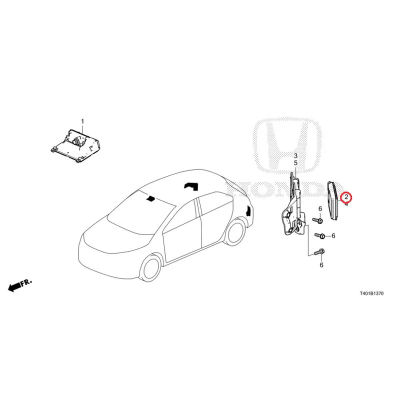 [NEW] JDM HONDA CIVIC FL1 2025 Radar/Camera GENUINE OEM - Image 3