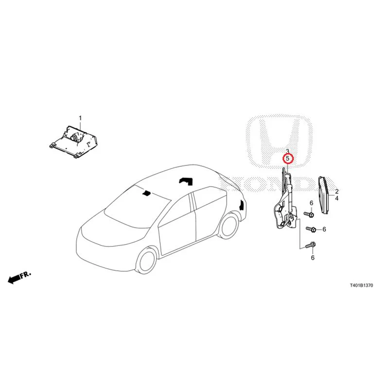 [NEW] JDM HONDA CIVIC FL1 2025 Radar/Camera GENUINE OEM - Image 6