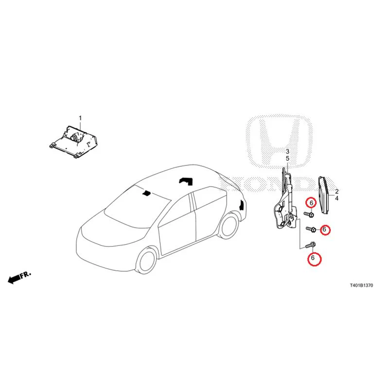 [NEW] JDM HONDA CIVIC FL1 2025 Radar/Camera GENUINE OEM - Image 7