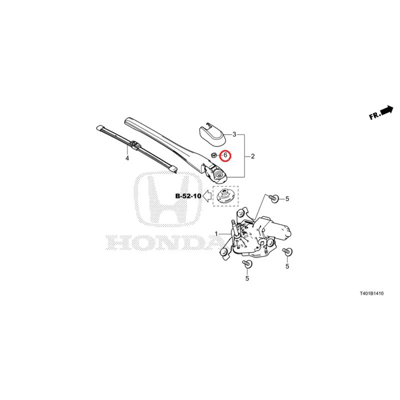 [NEW] JDM HONDA CIVIC FL1 2025 Rear Windshield Wiper GENUINE OEM - Image 7