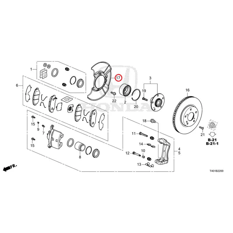 [NEW] JDM HONDA CIVIC FL1 2025 Front brake (1) GENUINE OEM - Image 18