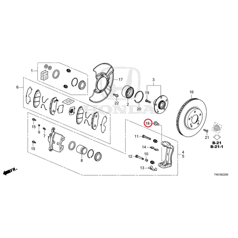 [NEW] JDM HONDA CIVIC FL1 2025 Front brake (1) GENUINE OEM - Image 19