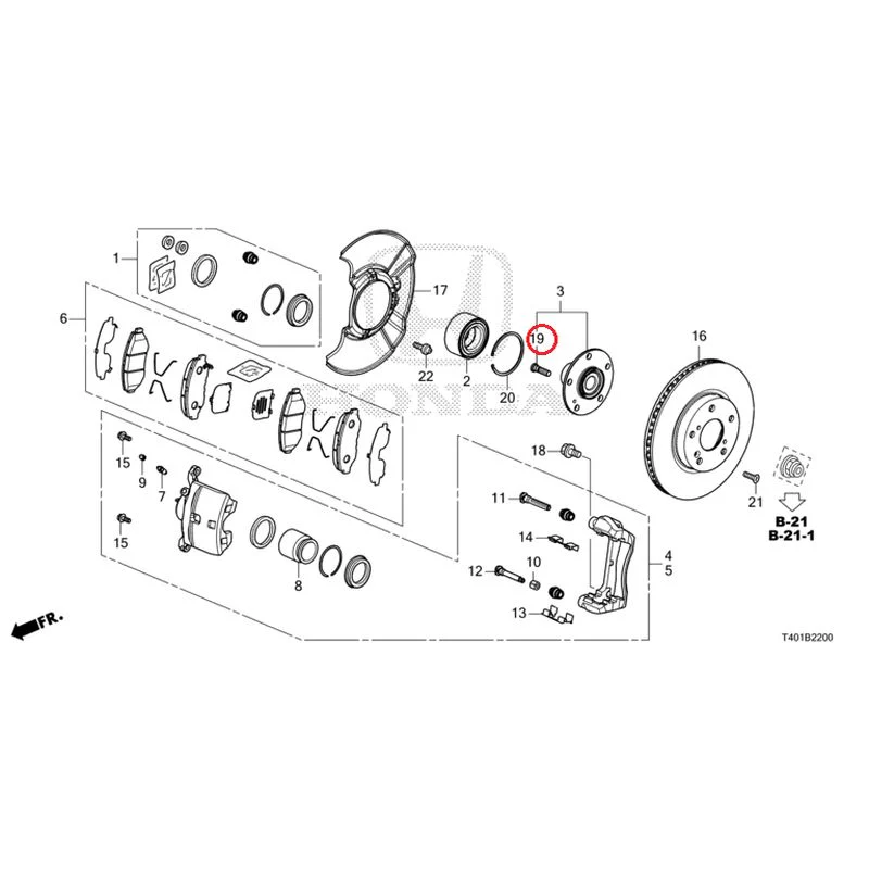 [NEW] JDM HONDA CIVIC FL1 2025 Front brake (1) GENUINE OEM - Image 22
