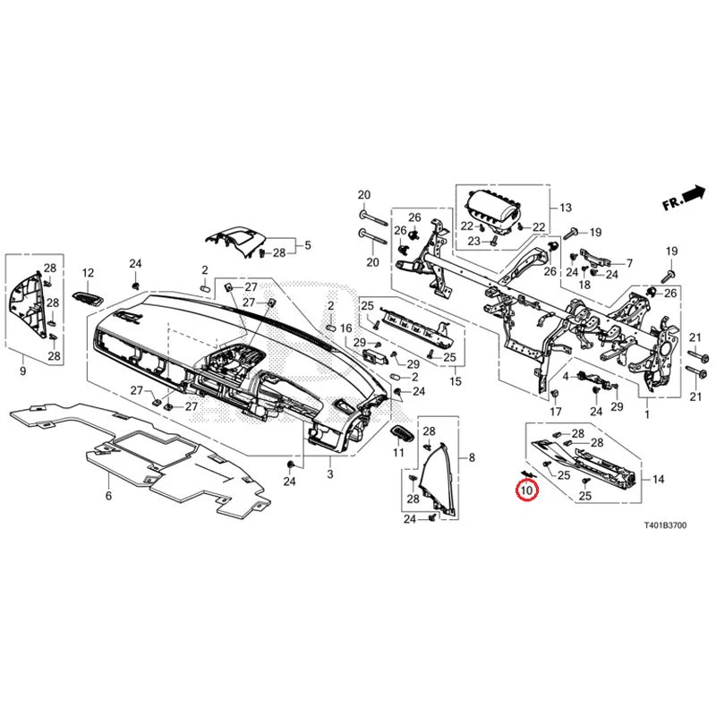 [NEW] JDM HONDA CIVIC FL1 2025 Instrument panel GENUINE OEM - Image 11