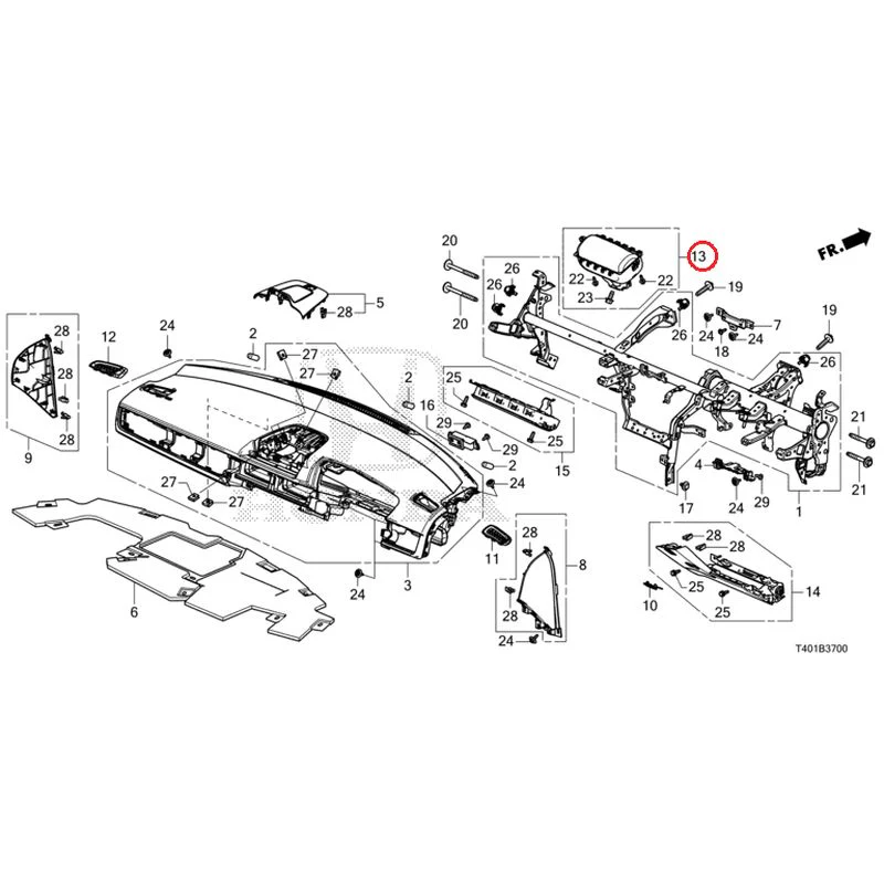 [NEW] JDM HONDA CIVIC FL1 2025 Instrument panel GENUINE OEM - Image 14