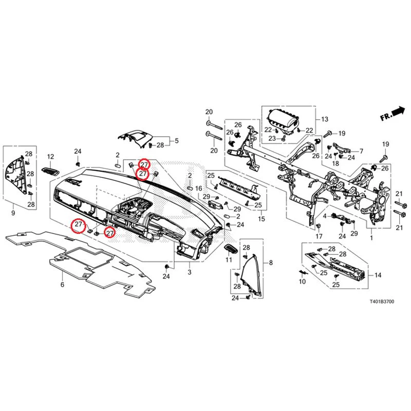 [NEW] JDM HONDA CIVIC FL1 2025 Instrument panel GENUINE OEM - Image 28