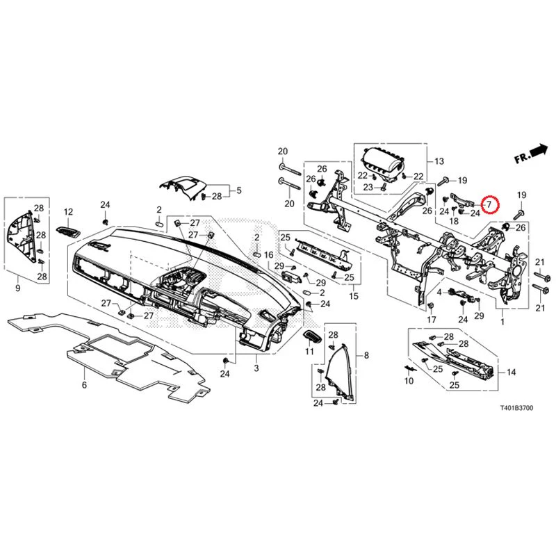 [NEW] JDM HONDA CIVIC FL1 2025 Instrument panel GENUINE OEM - Image 8