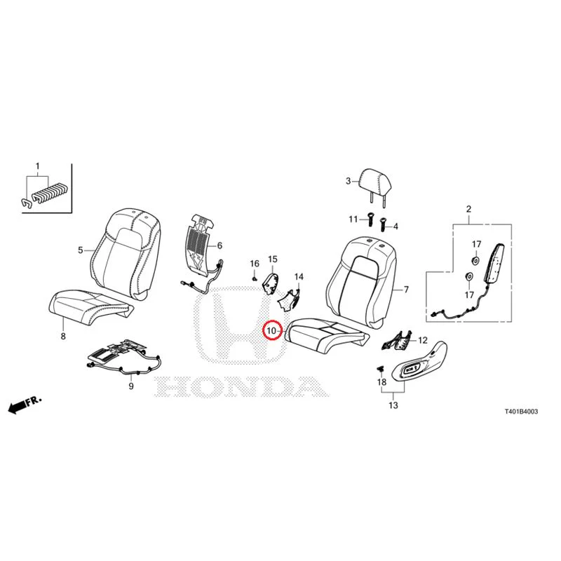 [NEW] JDM HONDA CIVIC FL1 2025 Front Seat (Passenger Side) (2) GENUINE OEM - Image 11