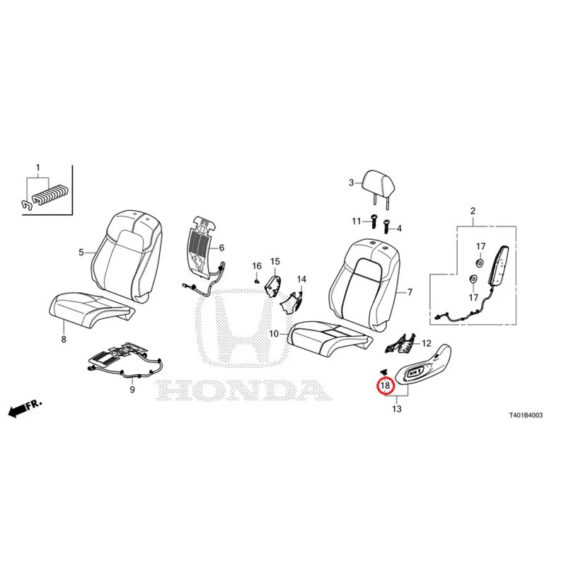 [NEW] JDM HONDA CIVIC FL1 2025 Front Seat (Passenger Side) (2) GENUINE OEM - Image 19