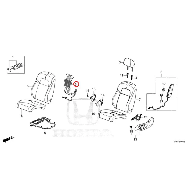 [NEW] JDM HONDA CIVIC FL1 2025 Front Seat (Passenger Side) (2) GENUINE OEM - Image 7