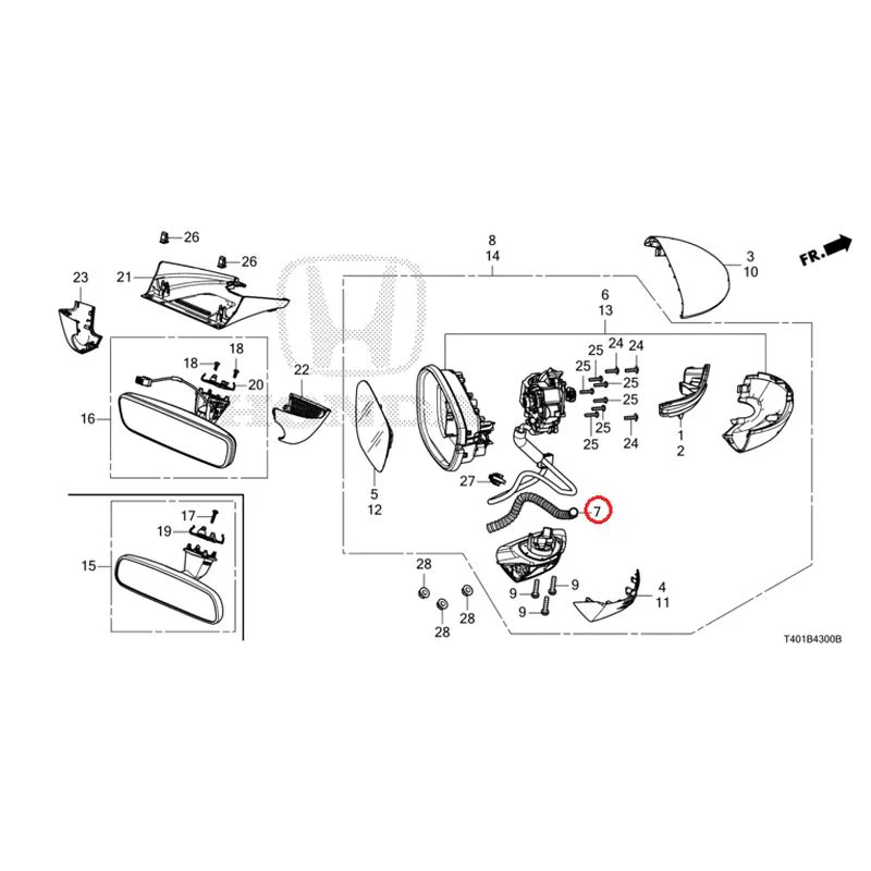 [NEW] JDM HONDA CIVIC FL1 2025 Mirrors GENUINE OEM - Image 12