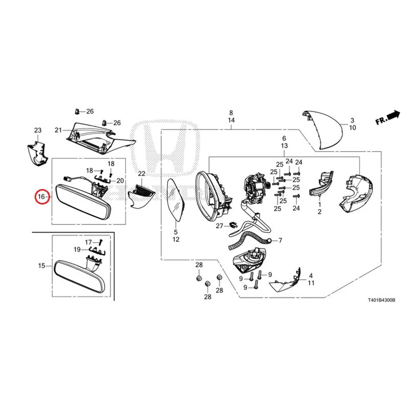 [NEW] JDM HONDA CIVIC FL1 2025 Mirrors GENUINE OEM - Image 24
