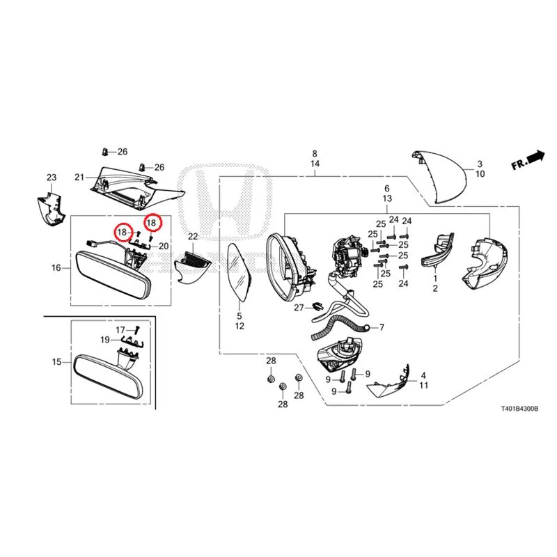[NEW] JDM HONDA CIVIC FL1 2025 Mirrors GENUINE OEM - Image 25