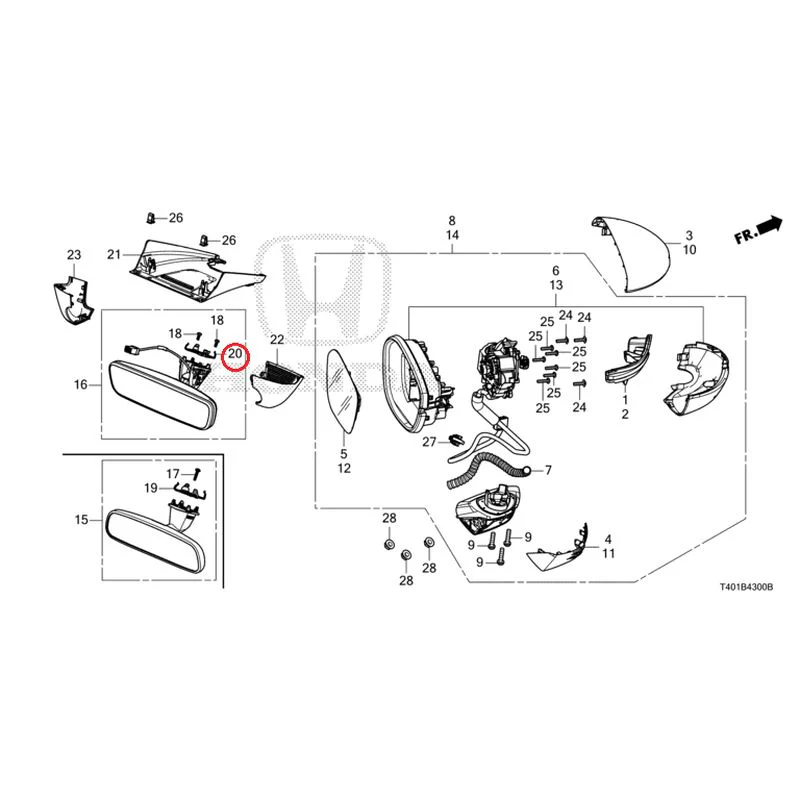 [NEW] JDM HONDA CIVIC FL1 2025 Mirrors GENUINE OEM - Image 26