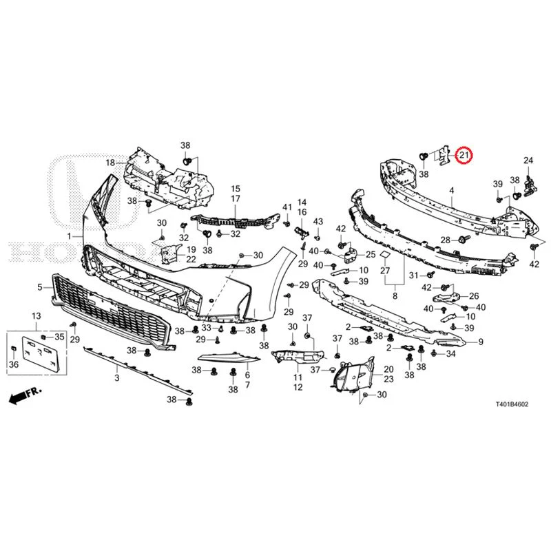 [NEW] JDM HONDA CIVIC FL1 2025 Front Bumper (130) GENUINE OEM - Image 26
