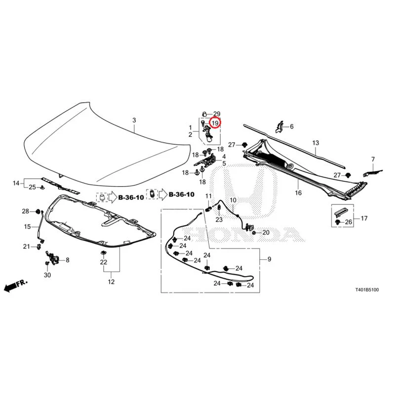 [NEW] JDM HONDA CIVIC FL1 2025 Hood GENUINE OEM - Image 20