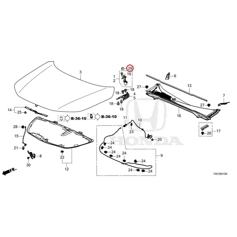 [NEW] JDM HONDA CIVIC FL1 2025 Hood GENUINE OEM - Image 30