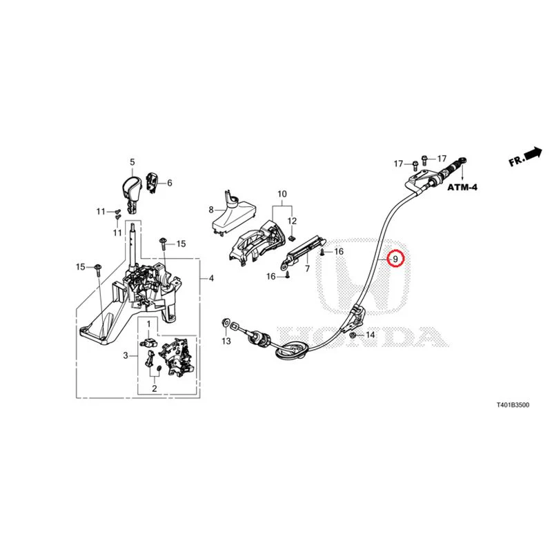 [NEW] JDM HONDA CIVIC FL1 2025 Select Lever GENUINE OEM - Image 10