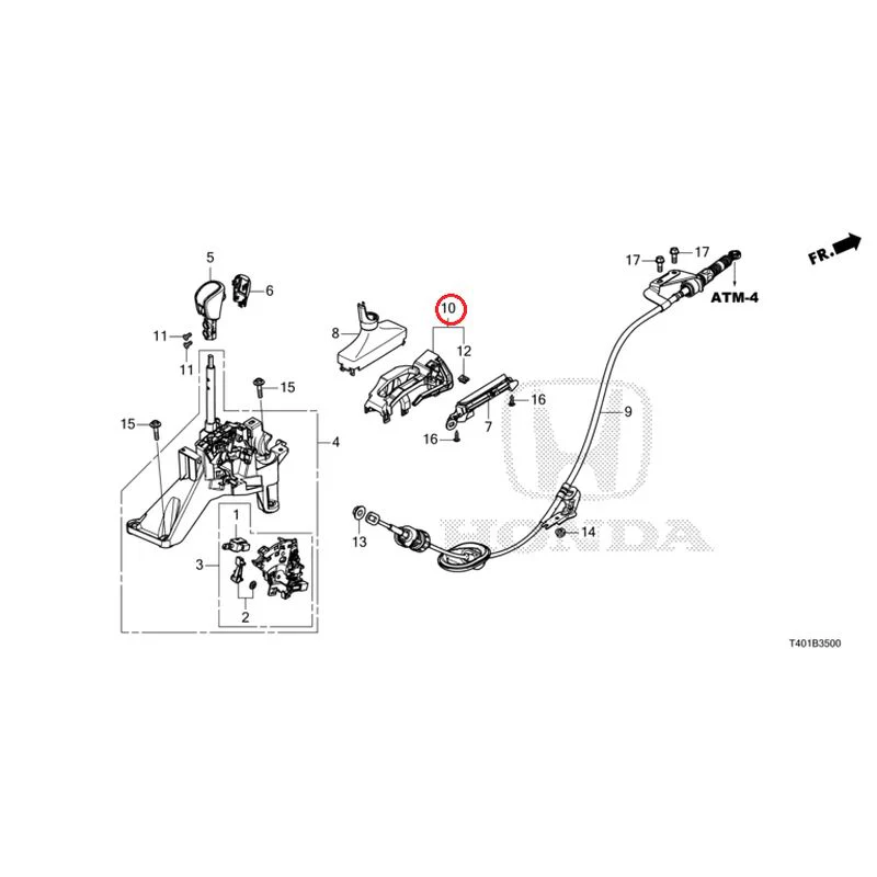 [NEW] JDM HONDA CIVIC FL1 2025 Select Lever GENUINE OEM - Image 11