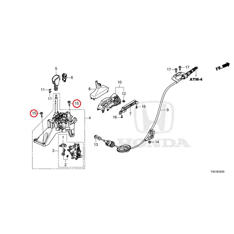 [NEW] JDM HONDA CIVIC FL1 2025 Select Lever GENUINE OEM - Image 16