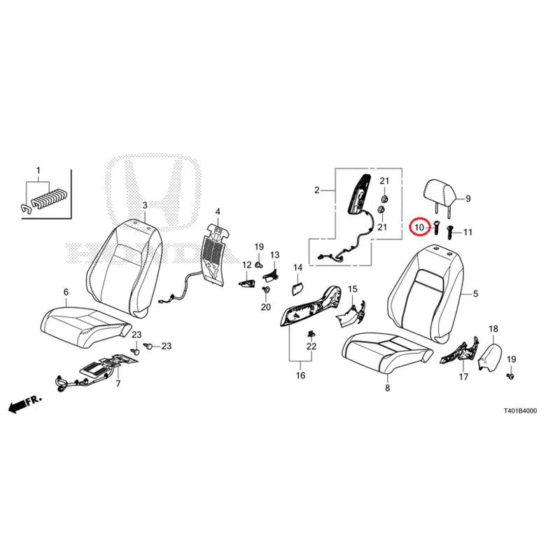 [NEW] JDM HONDA CIVIC FL1 2025 Front Seat (Driver Side) (1) GENUINE OEM - Image 11