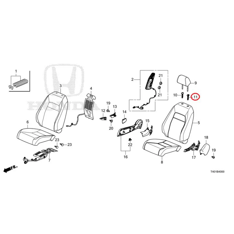 [NEW] JDM HONDA CIVIC FL1 2025 Front Seat (Driver Side) (1) GENUINE OEM - Image 12