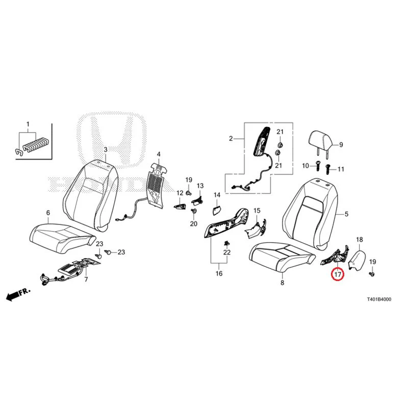 [NEW] JDM HONDA CIVIC FL1 2025 Front Seat (Driver Side) (1) GENUINE OEM - Image 18