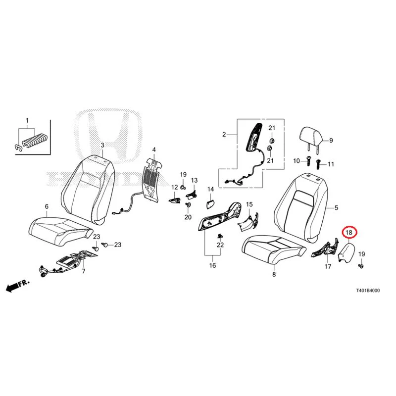 [NEW] JDM HONDA CIVIC FL1 2025 Front Seat (Driver Side) (1) GENUINE OEM - Image 19