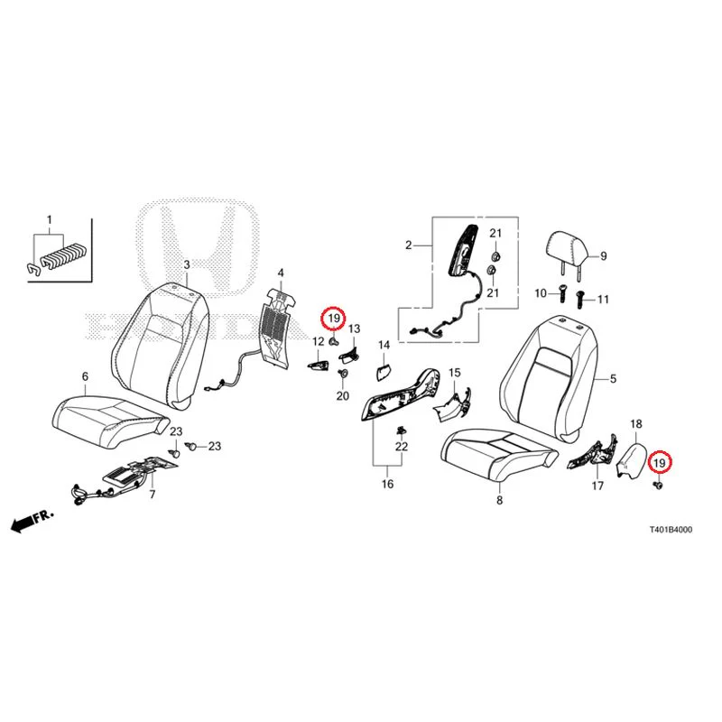 [NEW] JDM HONDA CIVIC FL1 2025 Front Seat (Driver Side) (1) GENUINE OEM - Image 20