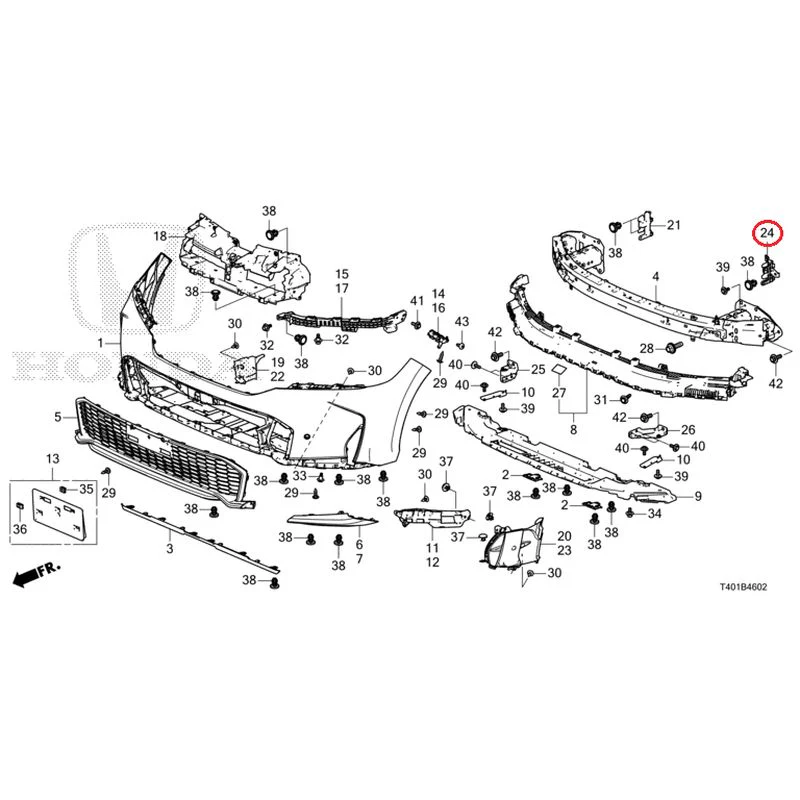 [NEW] JDM HONDA CIVIC FL1 2025 Front Bumper (130) GENUINE OEM - Image 29