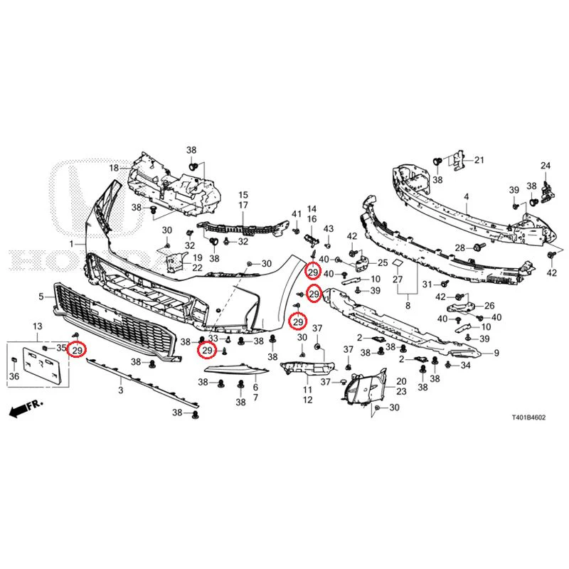 [NEW] JDM HONDA CIVIC FL1 2025 Front Bumper (130) GENUINE OEM - Image 34