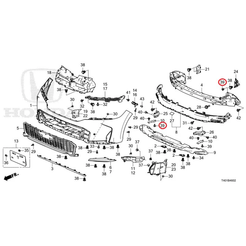 [NEW] JDM HONDA CIVIC FL1 2025 Front Bumper (130) GENUINE OEM - Image 44