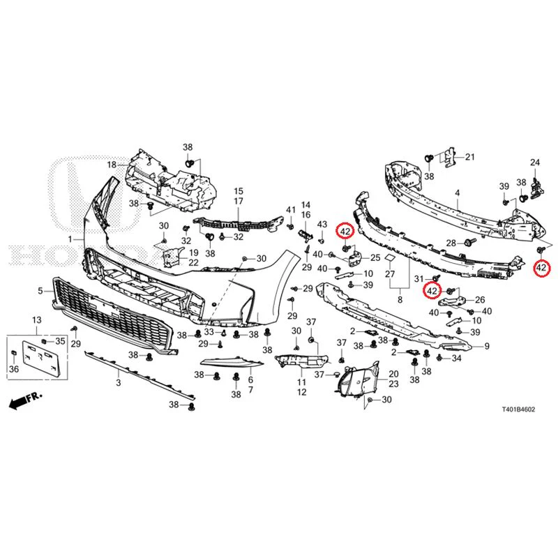 [NEW] JDM HONDA CIVIC FL1 2025 Front Bumper (130) GENUINE OEM - Image 47