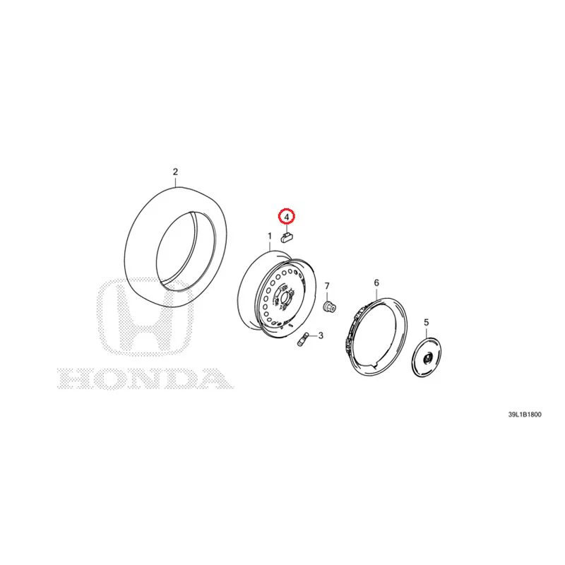 [NEW] JDM HONDA N-BOX JOY JF5 2025 Tire/Wheel Disc GENUINE OEM - Image 36