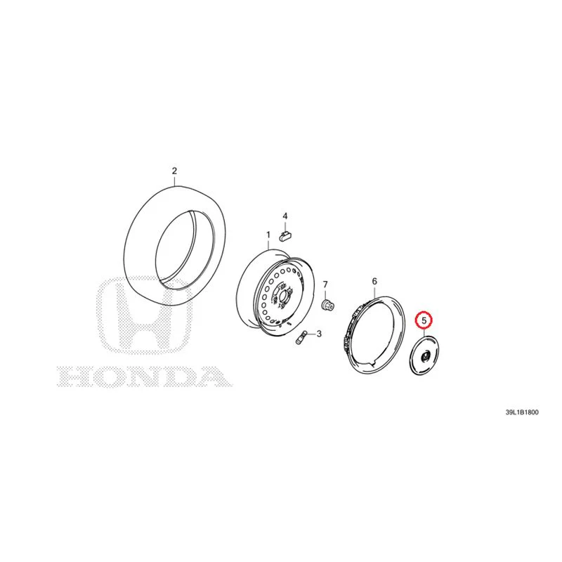 [NEW] JDM HONDA N-BOX JOY JF5 2025 Tire/Wheel Disc GENUINE OEM - Image 43